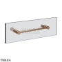 Gessi Pelle Tresse Полотенцедержатель для крепления на стекло, 30 см 78611-708, Copper Brushed PVD