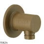 Gessi INCISO SHOWER Вывод воды для душевой лейки 58169-713, Antique Brass