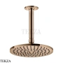 Gessi INCISO SHOWER Верхняя душевая лейка с кронштейном под размер 58150-030, Copper PVD