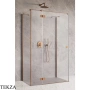 Radaway Essenza KDJ+S Душевая дверь 110 см, правая, 1385023-93-01R, брашированная медь