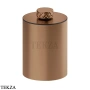 Gessi Pelle Tresse Ведерко, корзина для мусора, 78590-708, Copper Brushed PVD