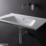 Flaminia Bloom раковина-консоль подвесная и для мебели 107×51,5×17,5 см, белый глянец