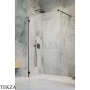 Radaway Essenza Pro Walk-in Душевое ограждение Walk-in неподвижное 110 см, 10103110-54-01, черный матовый