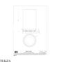 Gessi 316 ACCESSORIES Стакан для зубных щеток настольный, композит черный 54732-761, Coffee Bronze Brushed PVD