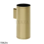 Gessi Pelle Tresse Стакан настенный с держателем 78507-727, Brushed Brass PVD