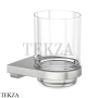 Keuco Collection Moll Стакан подвесной, хрусталь 12750219000, нержавеющая сталь finish