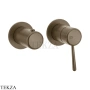 Gessi Goccia Смеситель для душа, 2 потока, внешняя часть 33077-761, Coffee Bronze Br. PVD