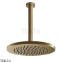 Gessi 316 SHOWER Верхняя душевая лейка D21,8 с креплением под размер 54153-726, Warm Steel Brushed PVD