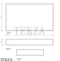 Decor Walther BROWNIE TAB L Бокс для ванных принадлежностей 0930150, белый матовый, эко-кожа