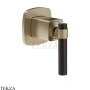 Gessi Jacqueline Смеситель-рычаг управления, внешняя часть 77245-149, нерж. сталь Brush / никель Brushed