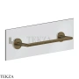 Gessi ANELLO Полотенцедержатель для крепления на стекло, 30 см 63824-713, Antique Brass