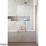 Radaway Furo PND II Шторка на ванну 58,8 см, правая, 10109588-93-01R, брашированная медь