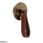 Gessi Pelle Laccetto Смеситель-рычаг управления, внешняя часть, 78409-447, Red Cherry/Coffee Bronze Br. PVD