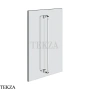 Gessi Perle Полотенцедержатель для крепления на стекло, 60 см 74635-031, хром глянец