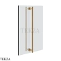 Gessi Ludovica Полотенцедержатель для крепления на стекло, 60 см 76633-726, бронза Brushed