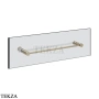 Gessi Pelle Tresse Полотенцедержатель для крепления на стекло, 45 см 78613-149, Finox Brushed Nickel