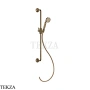 Gessi VENTI20 Штанга в комплекте с душевой лейкой, шланг 65144-791, Deep Bronze Br. PVD