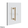 Gessi Ludovica Полотенцедержатель для крепления на стекло, 20 см 76630-726, бронза Brushed