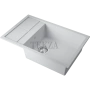 Omoikiri Sumi 78A-LB Кухонная мойка Artceramic прямоугольная с крылом 4997100 белый