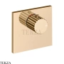 Gessi Incastri Термостат для душа, внешняя часть 75354-735, бронза глянец