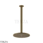 Gessi Goccia Верхний душ с потолочным кронштейном под размер 33664-713, Antique Brass