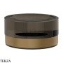 Gessi Perle Мыльница настольная круглая 74826-791, бронза Deep