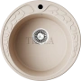 Omoikiri Tovada 51 Кухонная мойка Artgranit круглая 4993412 бежевый