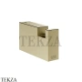 Gessi Rettangolo Крючок для халата и полотенец 20921-727, Brushed Brass