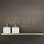 Gessi Rettangolo Стакан для щеток настенный, композит белый 20807-727, Brass Br. PVD