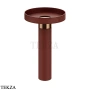 Gessi Pelle Tresse Раковина отдельностоящая, слив в пол, без перелива 78607-444, Red Cherry/ Copper PVD