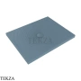 Flaminia Water Drop душевой поддон 100×80×5,5 см, синий Nuvola матовый