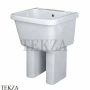 Hatria SPECIALS Ножка для хозяйственной раковины (1шт) Y1VC01, белый глянец