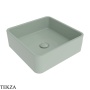 Flaminia Miniwash раковина накладная или подвесная 40×40×13 см, зелёный Verde Giada глянец