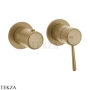 Gessi Goccia Смеситель для душа, 2 потока, внешняя часть 33077-726, Warm Bronze Br. PVD