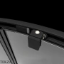 Radaway Premium Pro DWJ Душевая дверь раздвижная 100 см, левая L, 1014100-54-01L, черный матовый