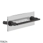 Gessi INCISO accessories Полотенцедержатель для крепления на стекло, 30 см 58613-187, Aged Bronze