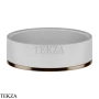 Gessi INCISO accessories Мыльница настольная, белый 58525-761, Coffee Bronze Br. PVD