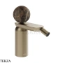Gessi Perle Смеситель для биде без донного клапана 74168-149, нерж. сталь Brush / никель Brushed