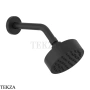 Gessi INCISO SHOWER Верхняя душевая лейка с кронштейном 66156-299, Black XL