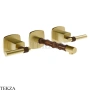 Gessi Jacqueline Смеситель для раковины, внешняя часть 77090-727, шампань Brushed