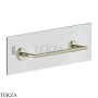 Gessi ANELLO Полотенцедержатель для крепления на стекло, 30 см 63824-720, Nickel PVD