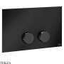 Gessi Incastri Клавиша смыва для инсталляции Geberit Sigma 8 и Sigma 12 75611-706, black хром глянец