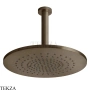 Gessi 316 SHOWER Верхняя душевая лейка с потолочным креплением 54152-761, Coffee Bronze Brushed PVD