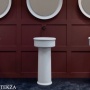 ArtCeram Brera раковина накладная круглая BRL001 01 00, белый глянец