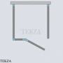 Radaway Essenza Pro KDJ+S Душевая дверь 110 см, правая, 10097311-99-01R, брашированное золото