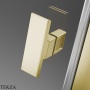 Radaway Nes DWJS Душевая дверь 120 см, правая R, 10038120-98-01R, брашированное светлое золото