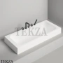 SALINI ORLANDA Ванна встраиваемая из композита S-Sense 102012G, белый глянцевый
