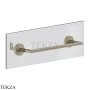 Gessi ANELLO Полотенцедержатель для крепления на стекло, 30 см 63824-149, Finox Brushed Nickel