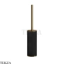 Gessi 316 ACCESSORIES Ёршик напольный, композит черный 54744-791, Deep Bronze Brushed PVD