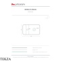 ArtCeram Brooklyn раковина подвесная и накладная The.Saniglaze с боковым сухим отсеком BNL004 17 34, черный матовый